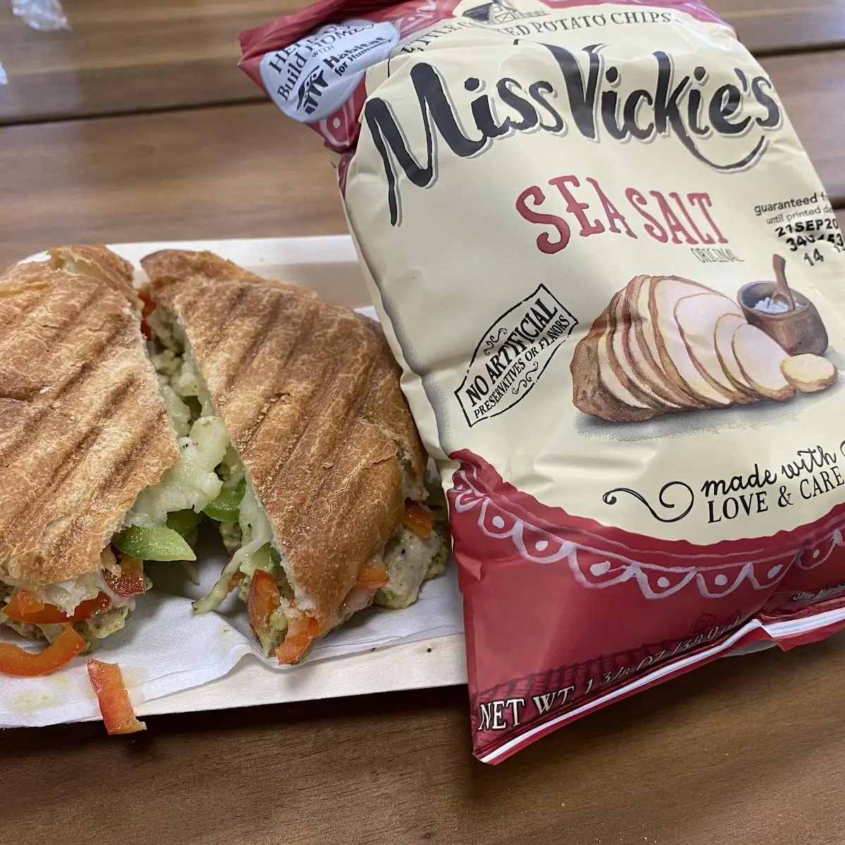 Chicken Pesto Panini