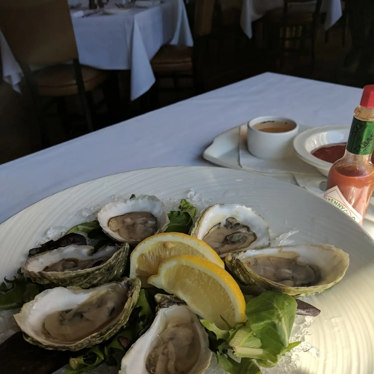 Oysters on the Half Shell