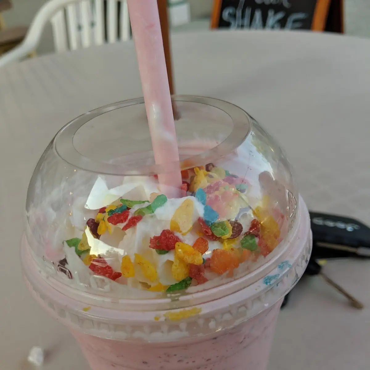 Fruity Pebbles Milkshake