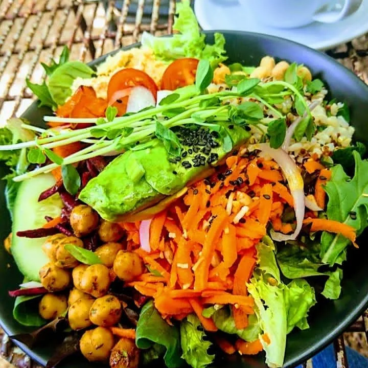Tea Club Salad, The Tea Club Cafe
