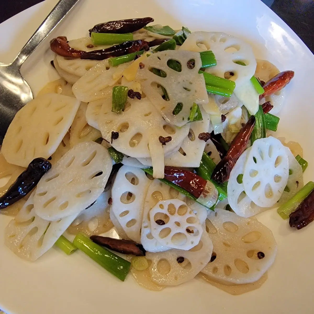 Quick St Fried Lotus Root