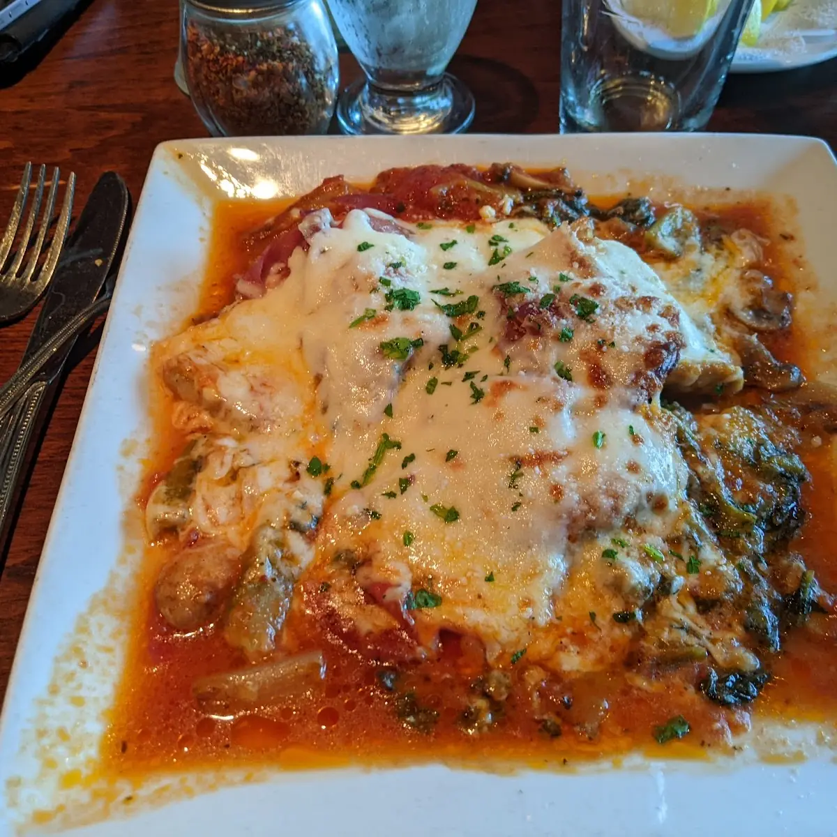 Chicken Parmigiana