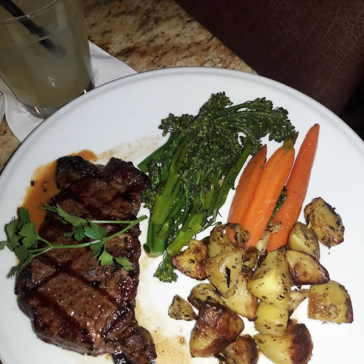 New York Steak Plate