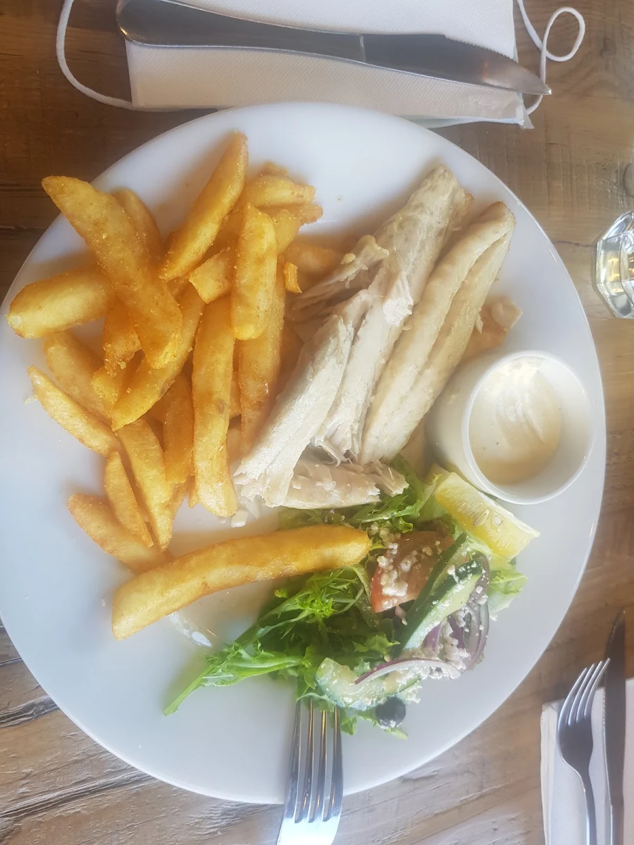 Fish and Chips, The Office Wine Bar & Lounge