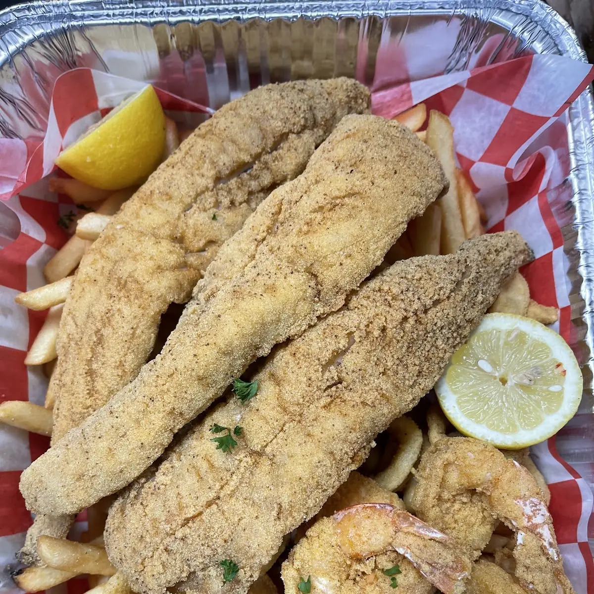 Catfish Fillet Platter