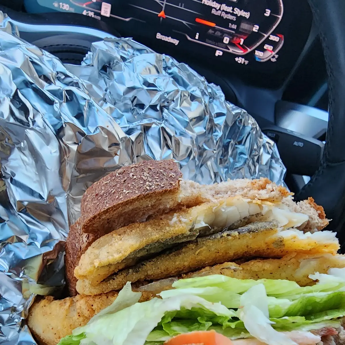 Whiting Fish Sandwich