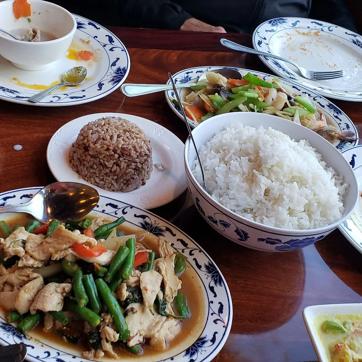 White and Brown Rice