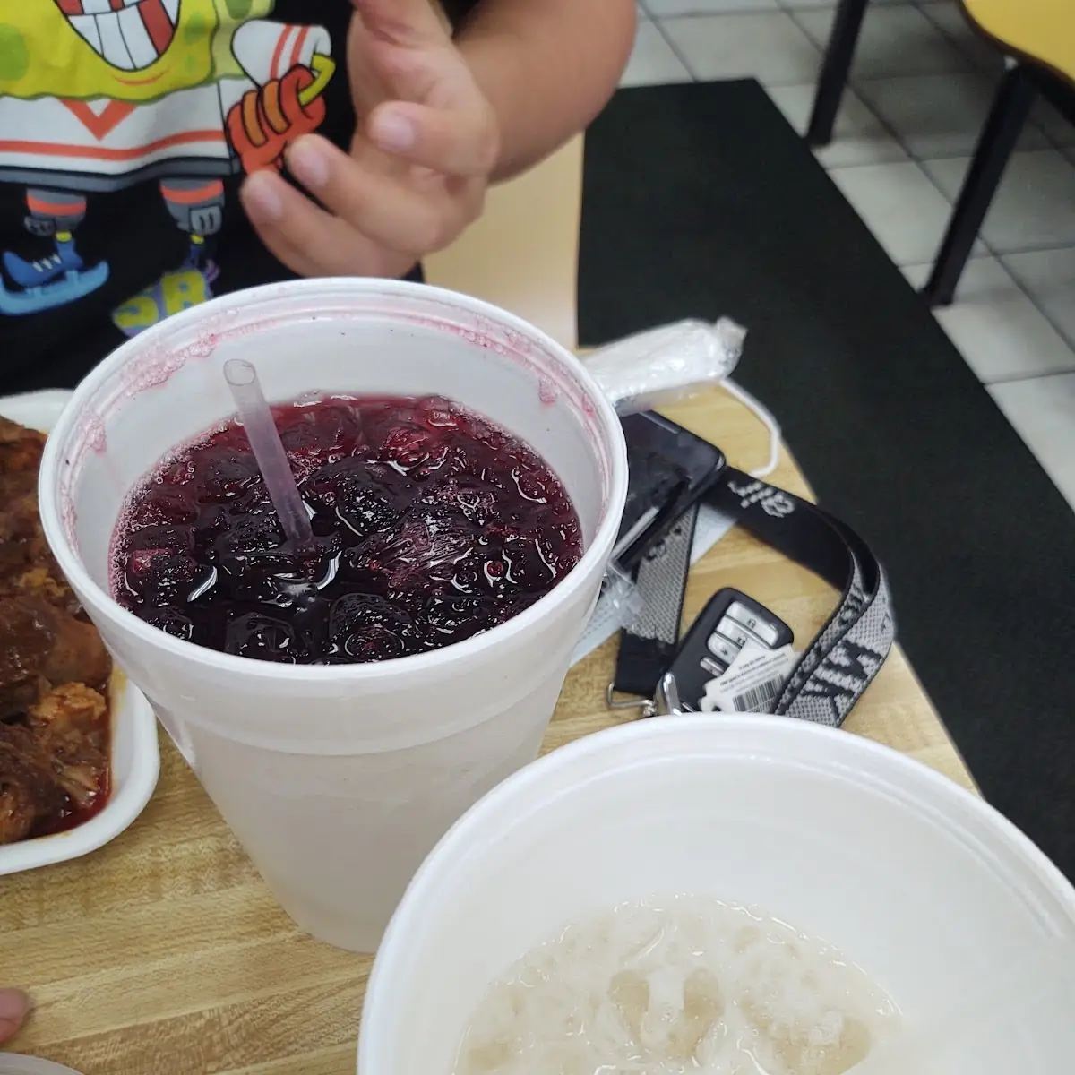 Horchata and Flower Drink