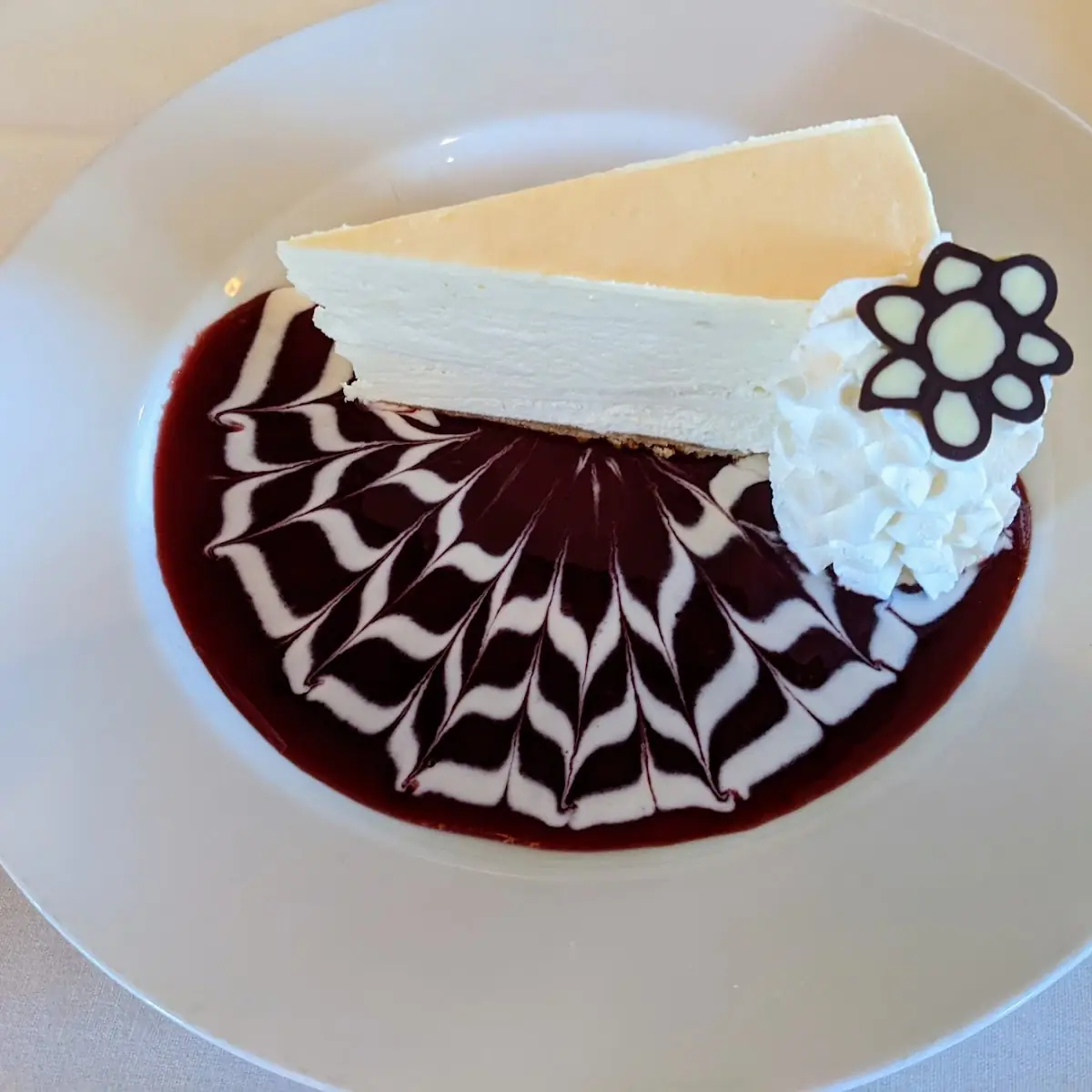 White Chocolate Cheesecake