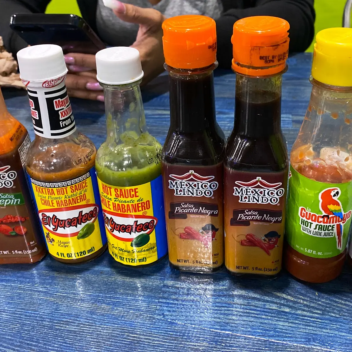 Hot Sauce Line Up