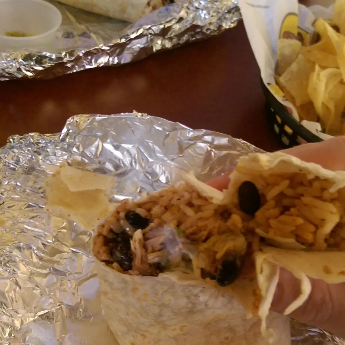 Chicken Burrito