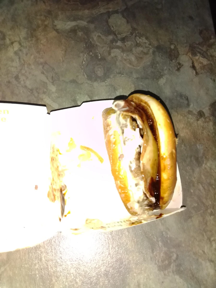 Angus Beef Burger with Bacon, McDonald's Elizabeth Shopping Centre