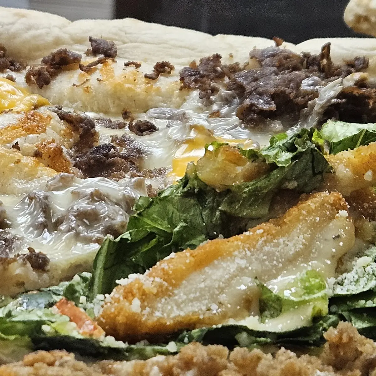 Cheesesteak Pizza