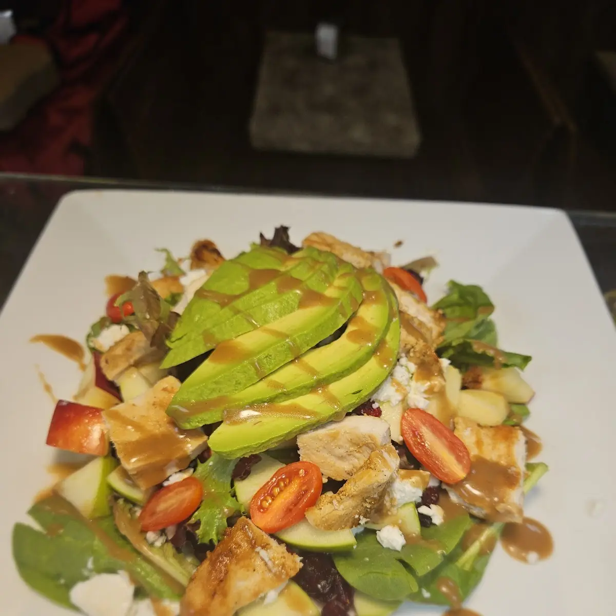Fruit Grilled Chicken Avocado Salad