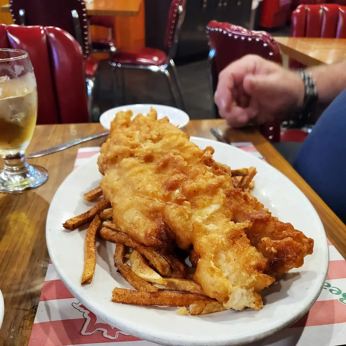 Beer Batter Fish Dinner