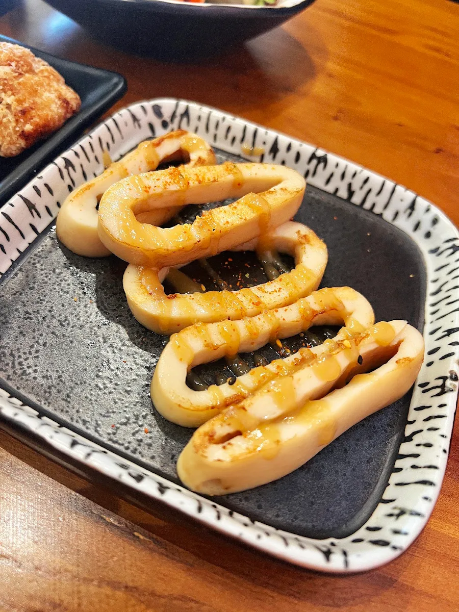 Grilled Squid, Omasa Japanese Restaurant Tuart Hill