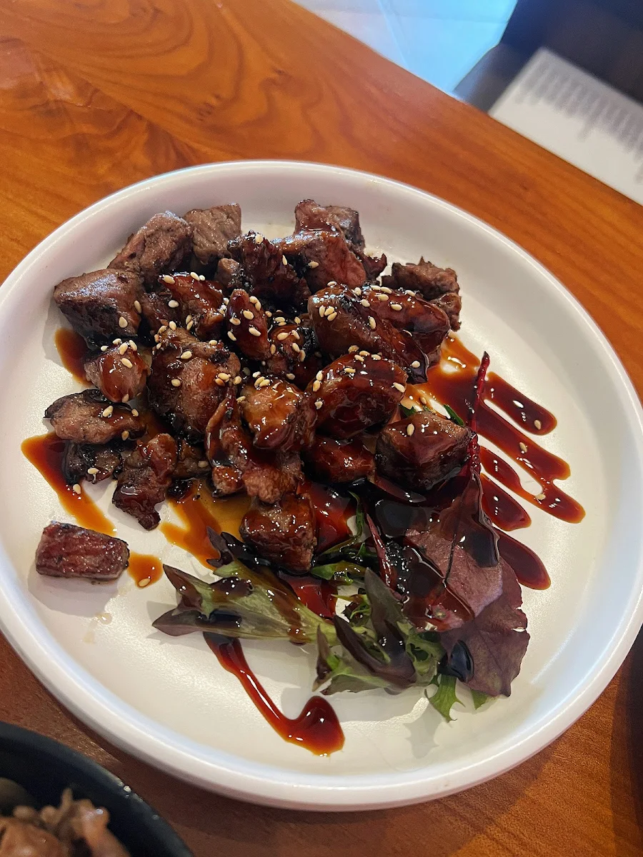 Teriyaki Beef, Omasa Japanese Restaurant Tuart Hill