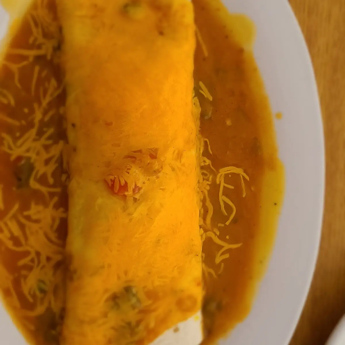 Breakfast Burrito with Bacon