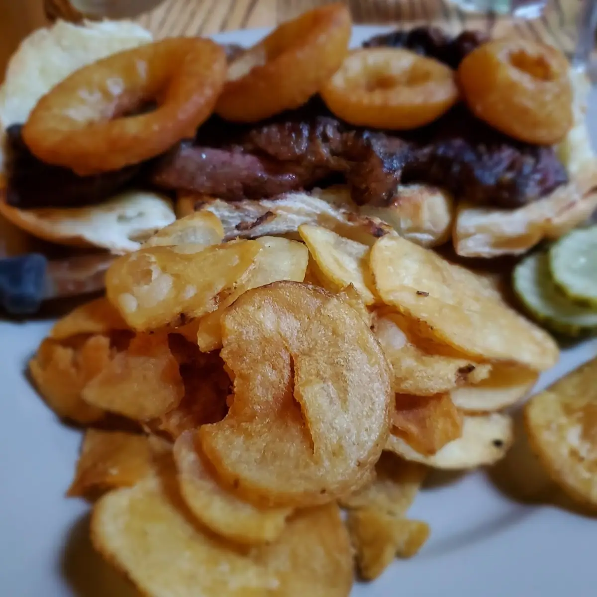 Ribeye Stake Sandwich