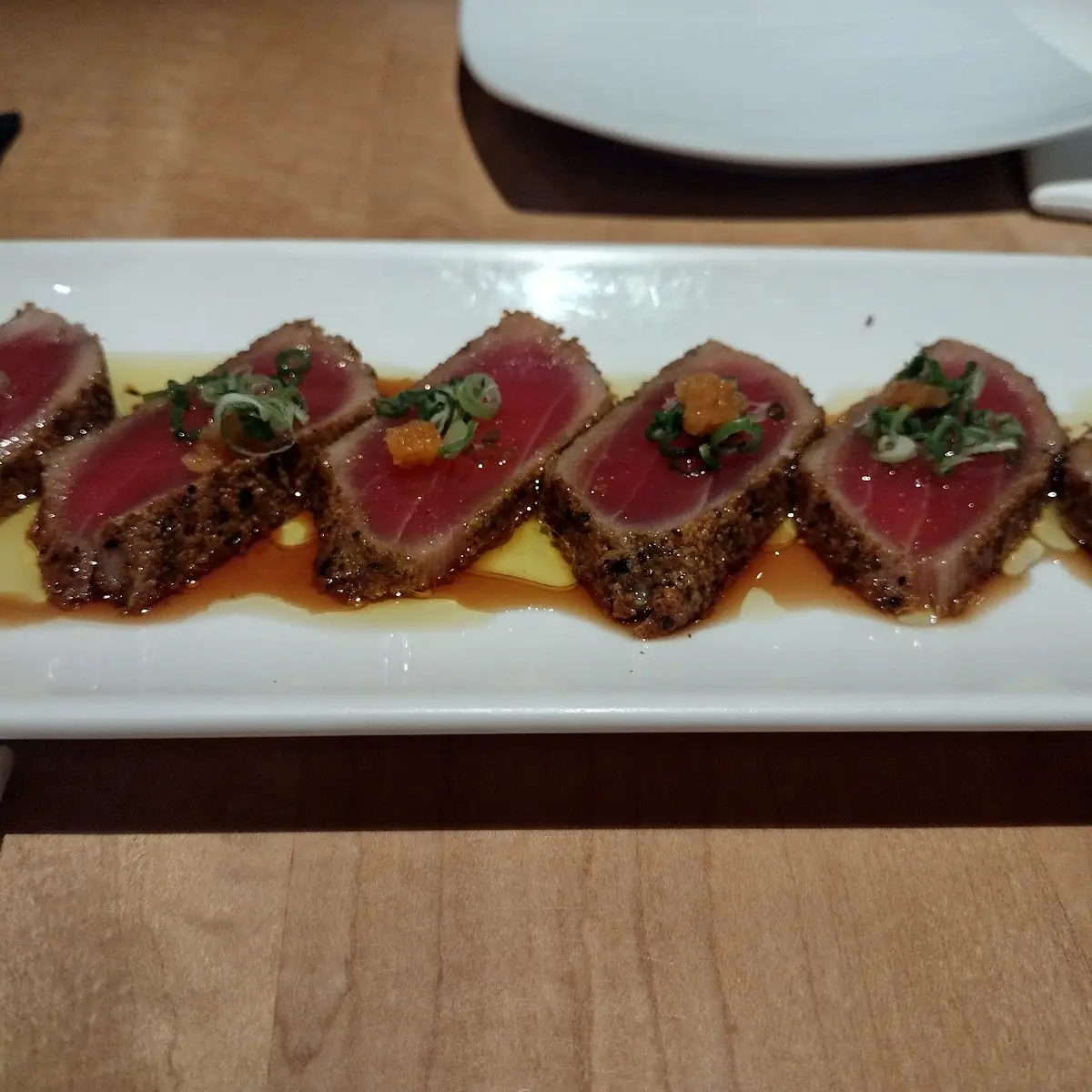 Cajun Seared Tuna Tataki