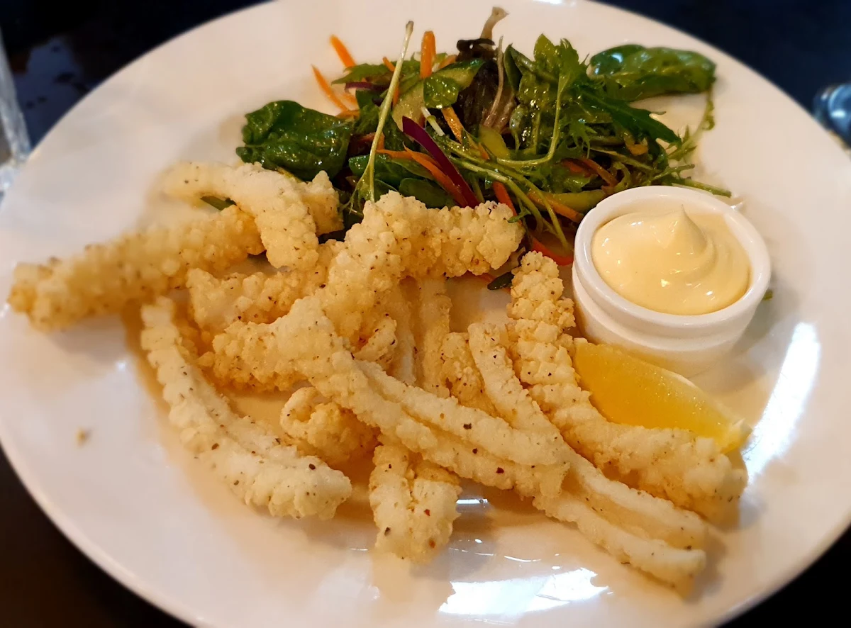 Calamari with Fries