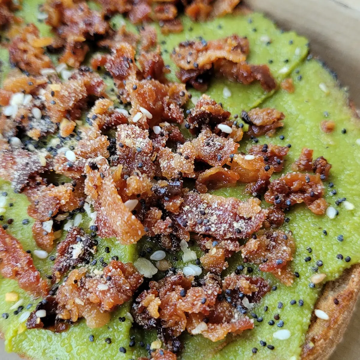 Avocado Toast with Bacon