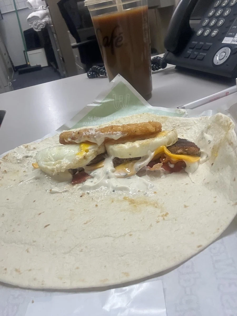 Bacon Sausage and Egg