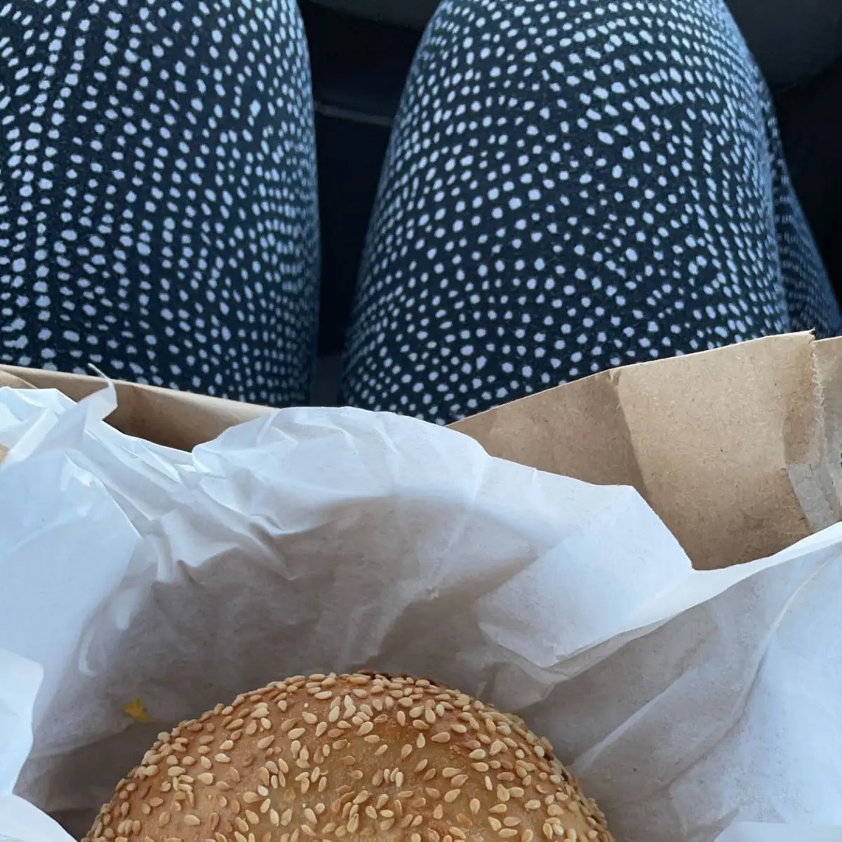 Sausage Egg and Cheese on Sesame