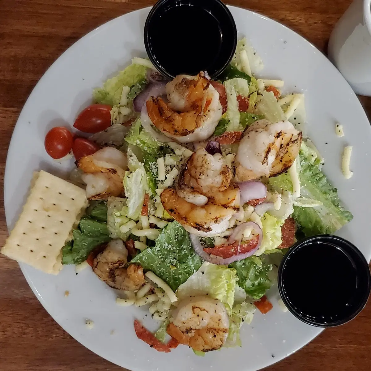 Salad with Large&Jumbo Grilled Shrimp