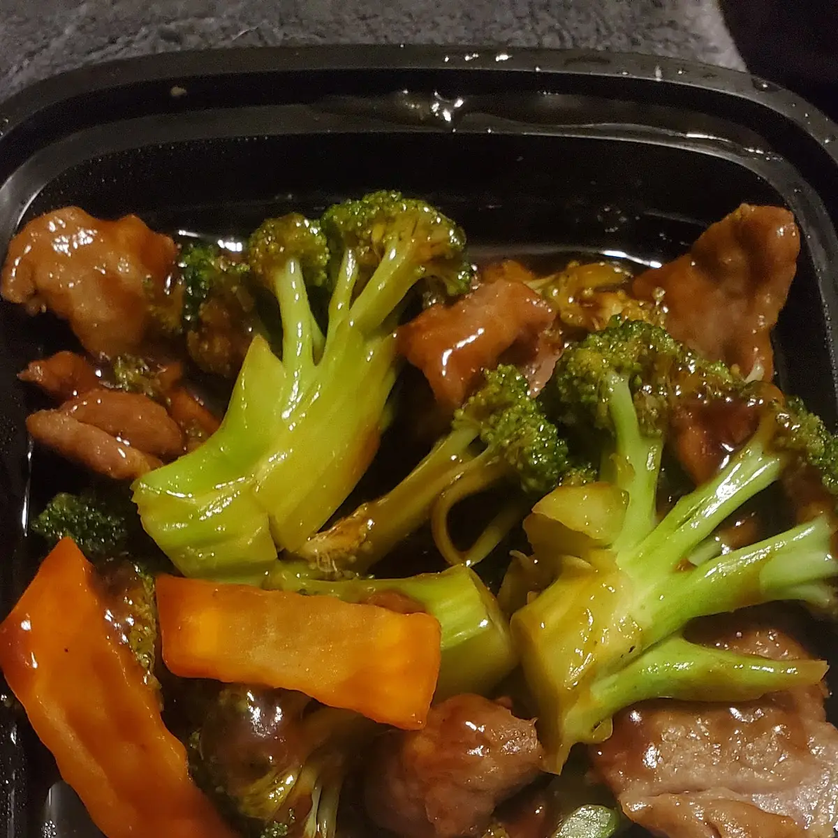Beef and Broccoli with White Rice Combo