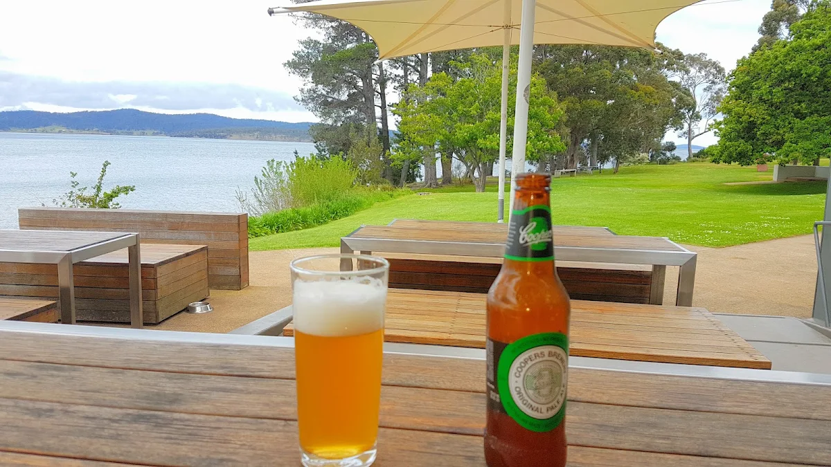 Having a Beer, Peppermint Bay & Peppermint Bay Cruises