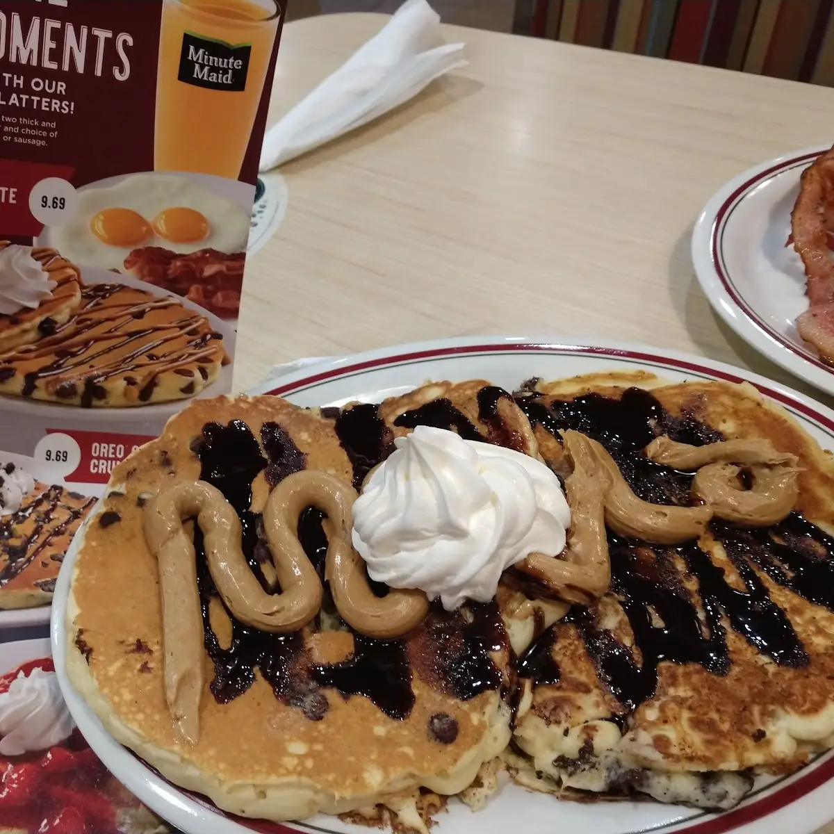 Peanut Butter Chocolate Daydream Pancake