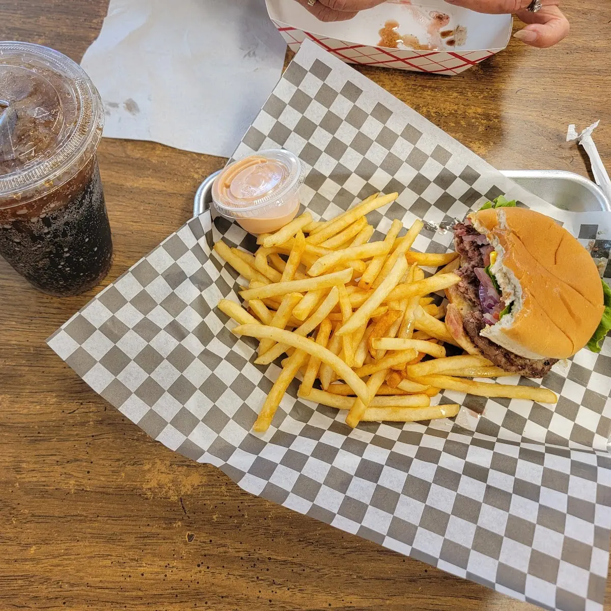 Bertha Burger Meal