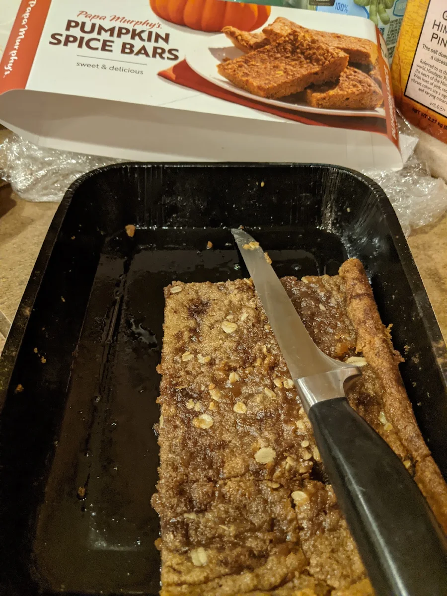 Pumpkin Spice Bars