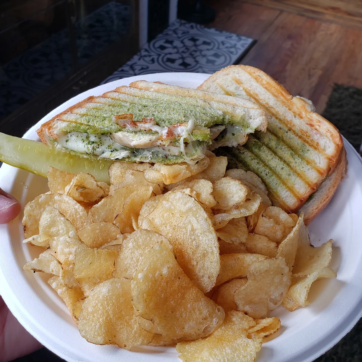 Chicken Pesto Panini