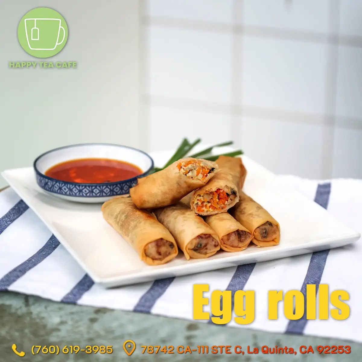 Egg Rolls 3 pcs