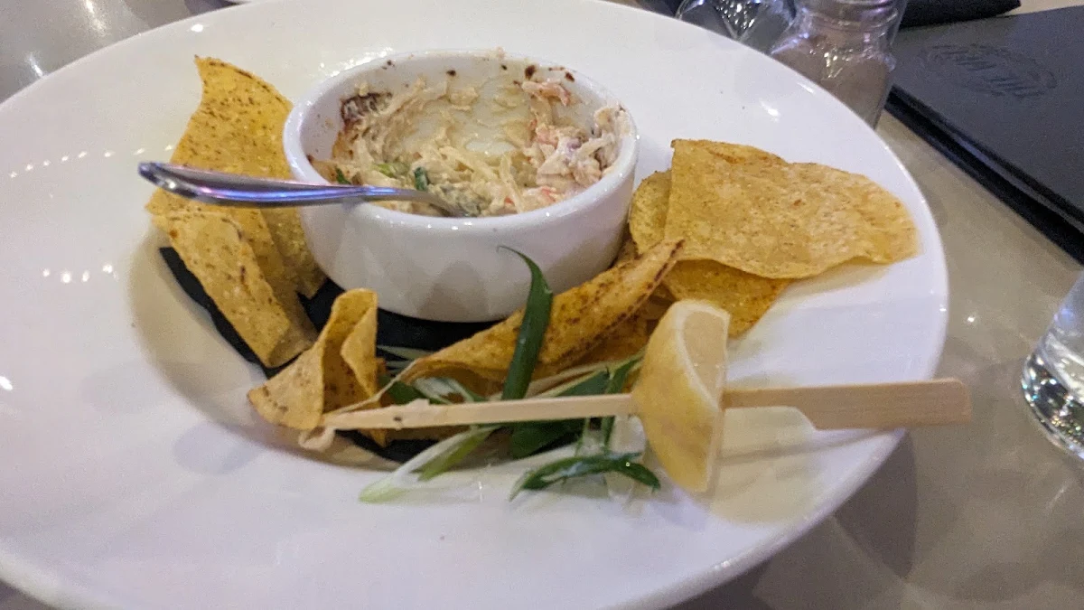 French Onion and Crab Dip, The Well Public House at Elements Casino Chilliwack