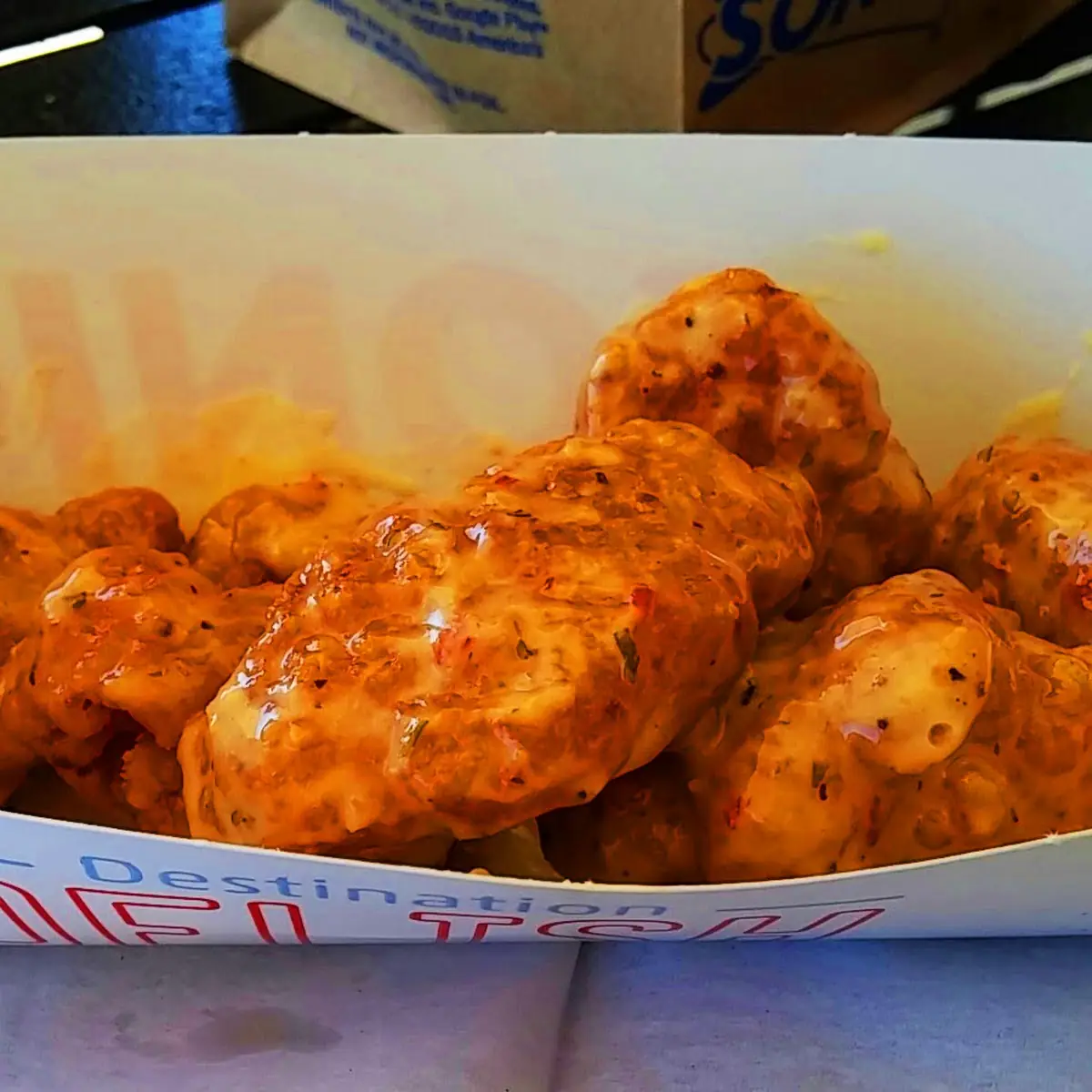 Garlic Parmesan Boneless Wings