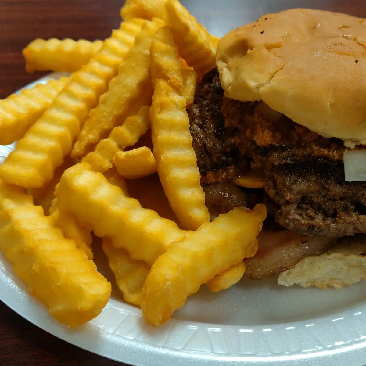 Bacon Cheeseburger Basket