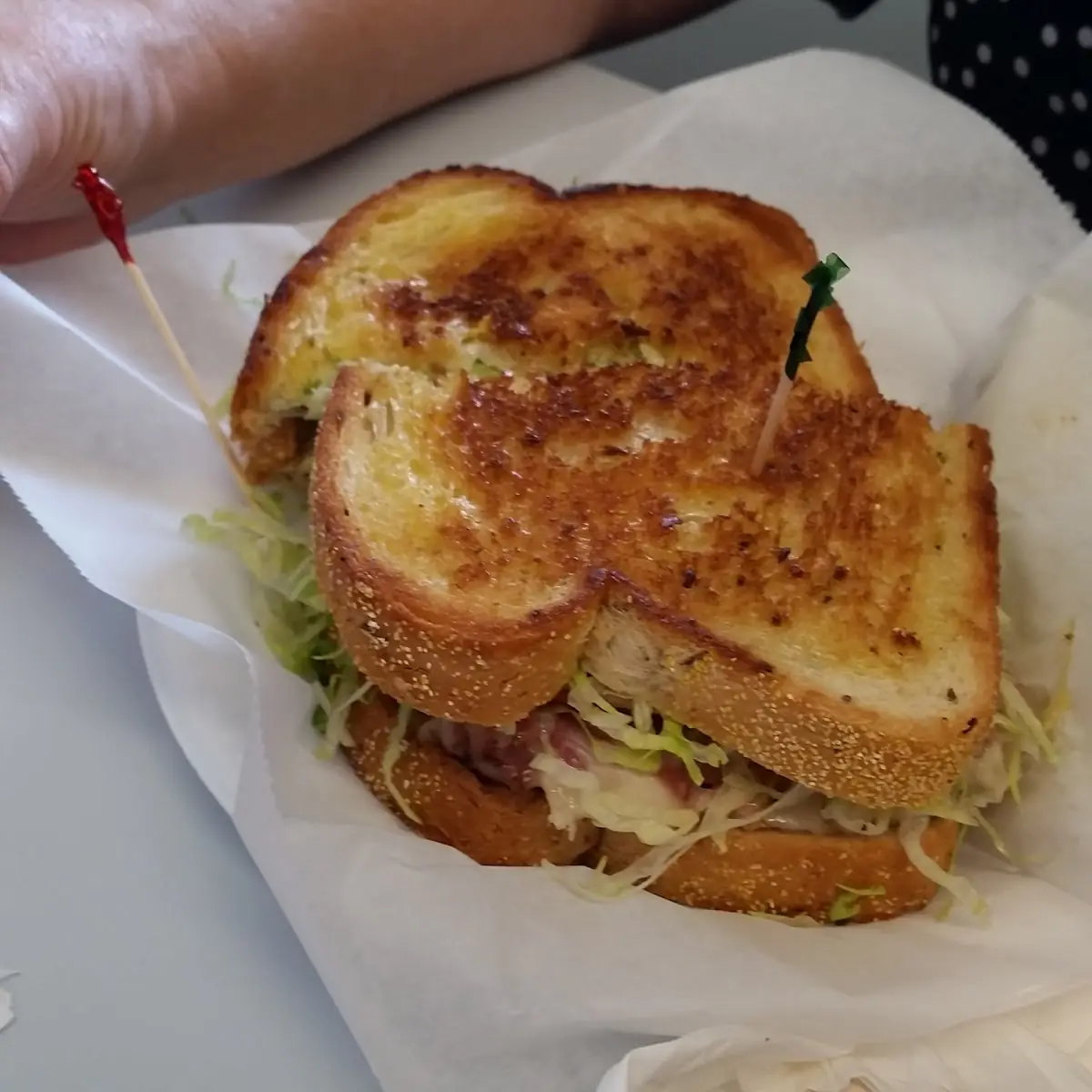 #45 Pastrami Egg Swiss