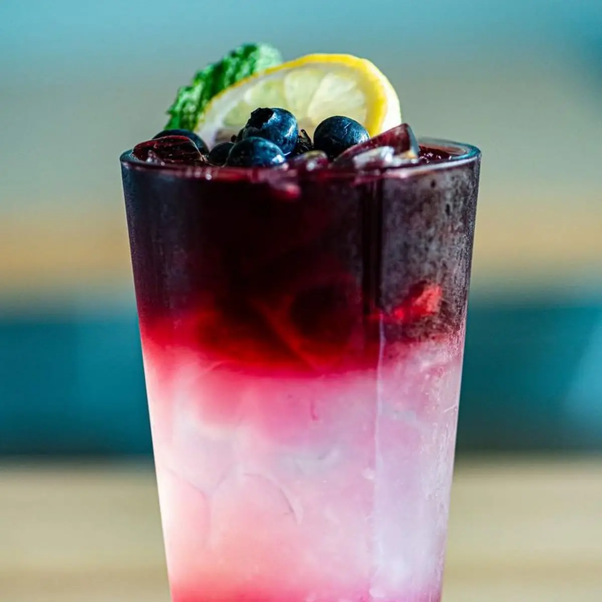 Blueberry Hibiscus Lemonade