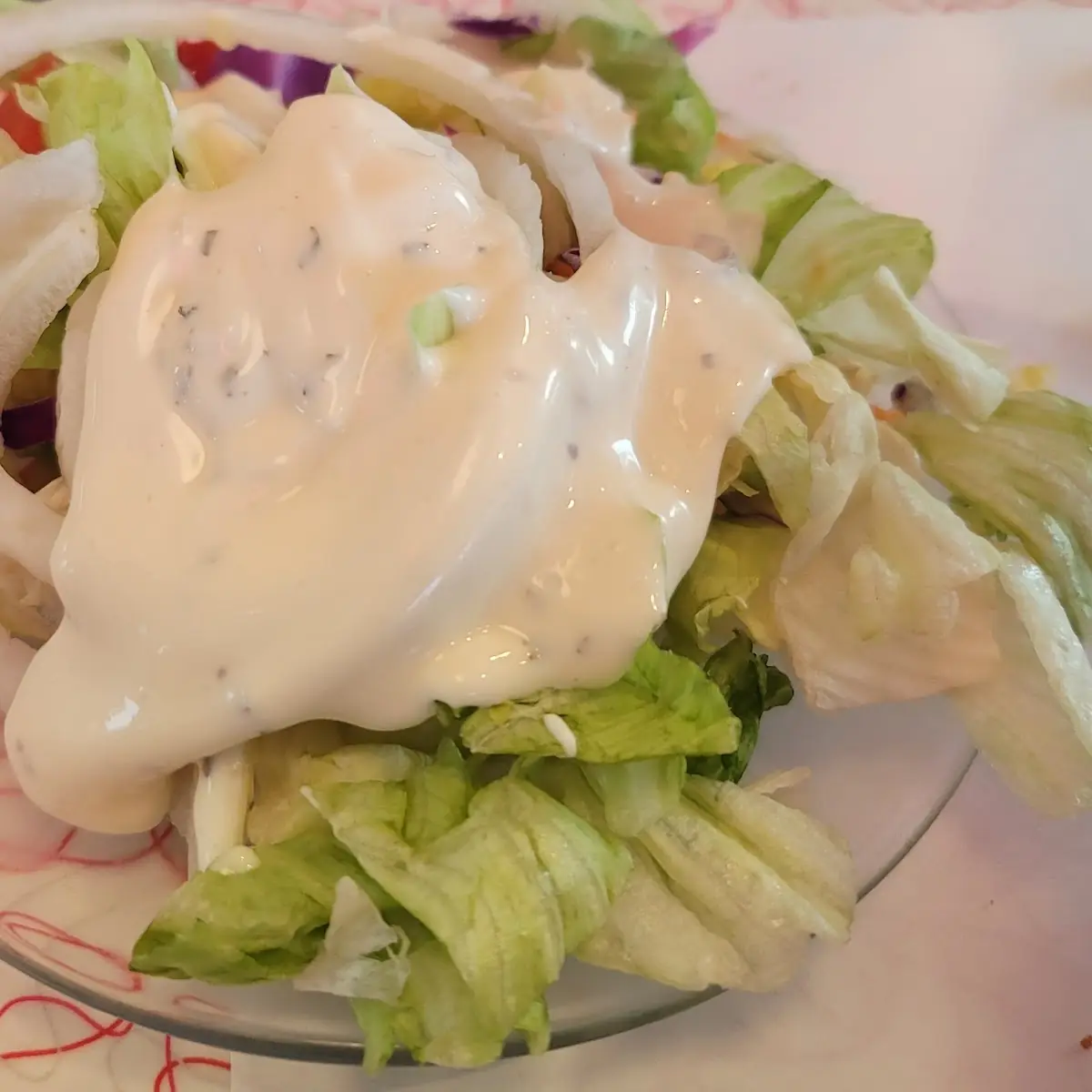House Salad with Ranch Dressing