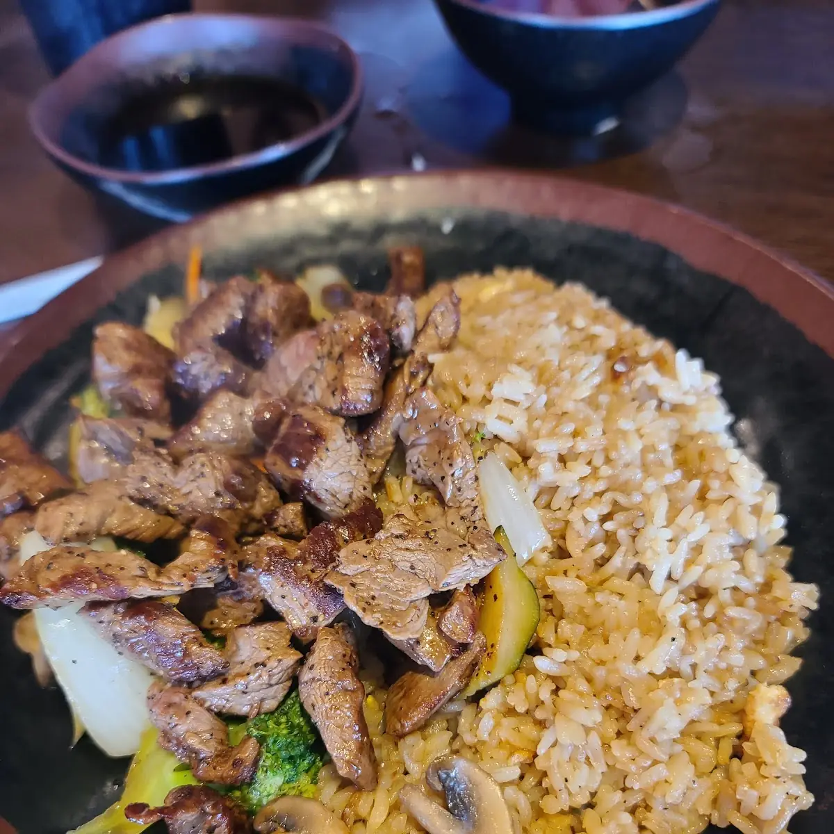 Steak and Chicken