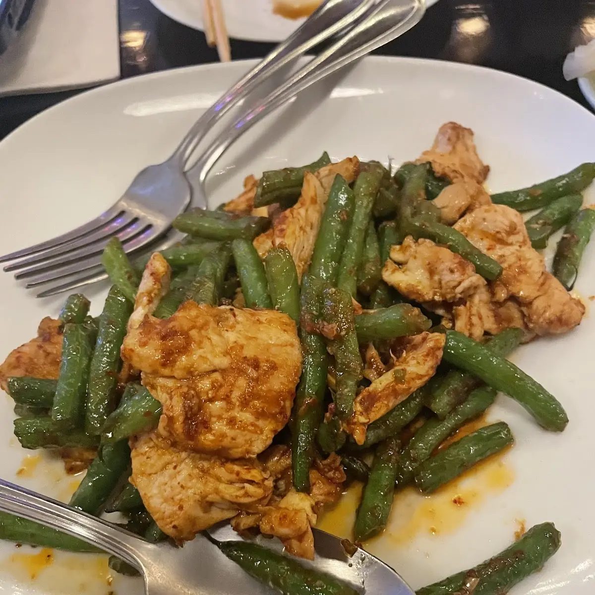 Chicken with String Beans