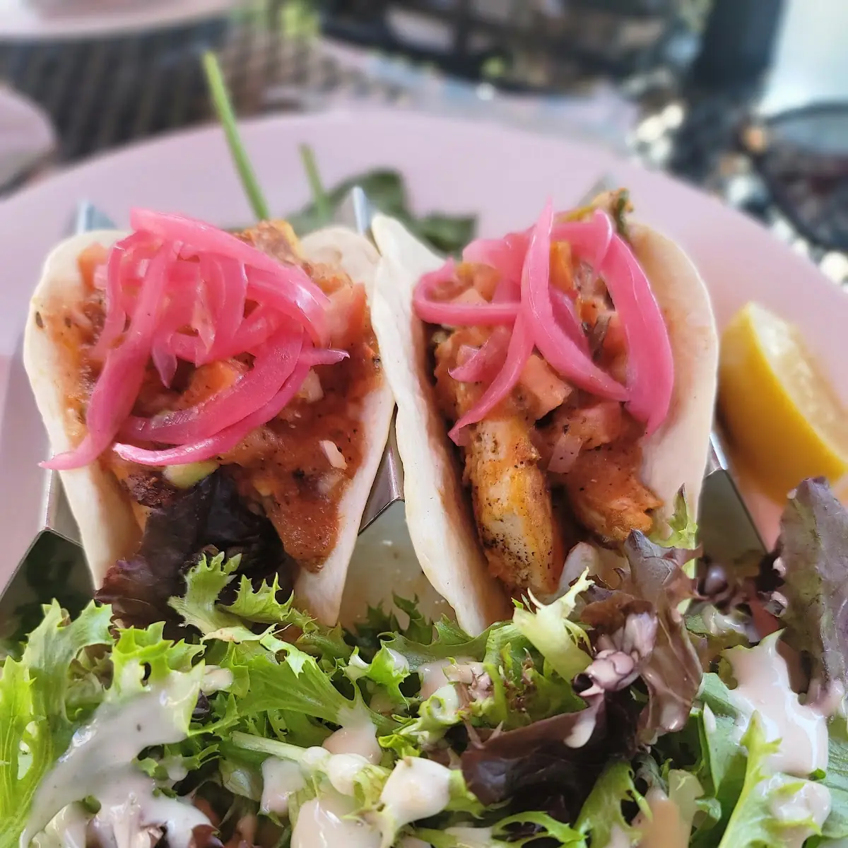 Angry Fish Tacos