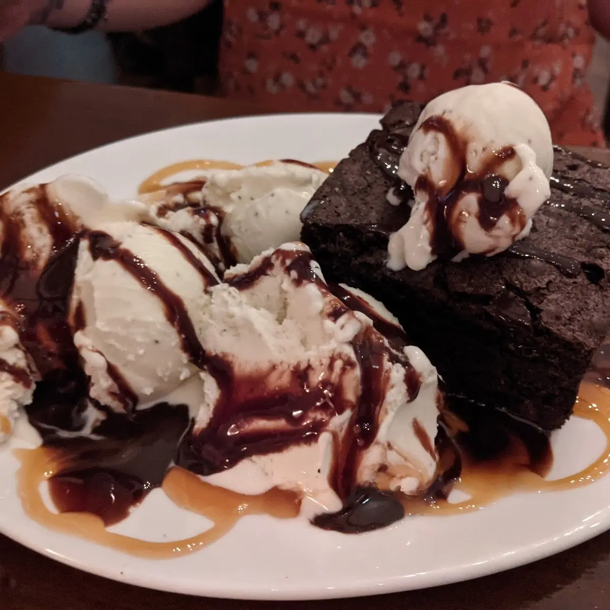 Brownie Sundae Dessert