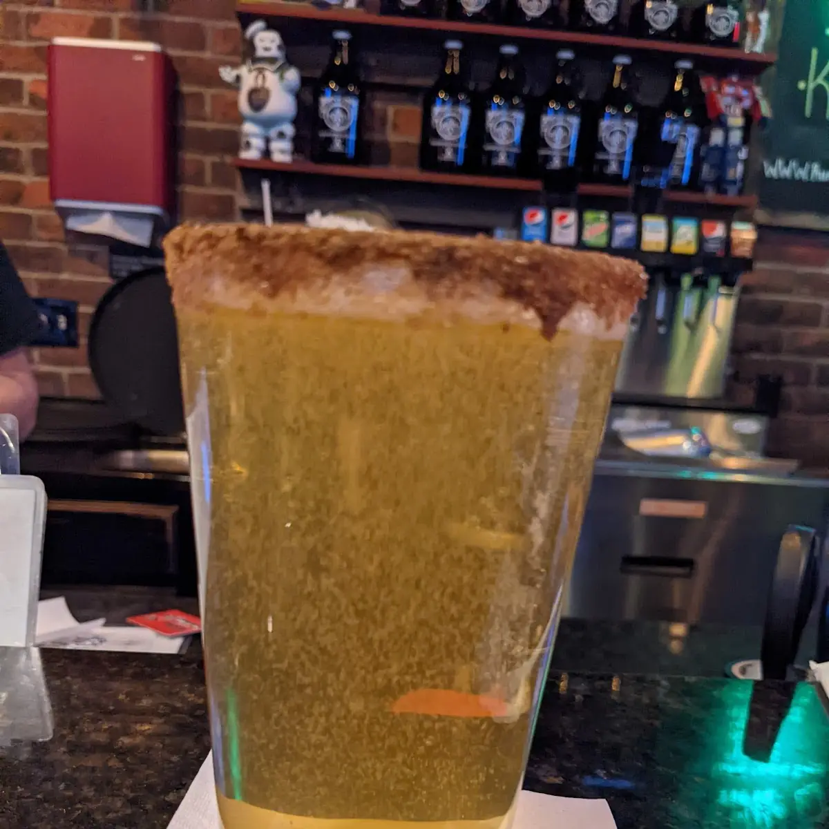 Apple Pie Cider with Cinnamon Sugar Rim
