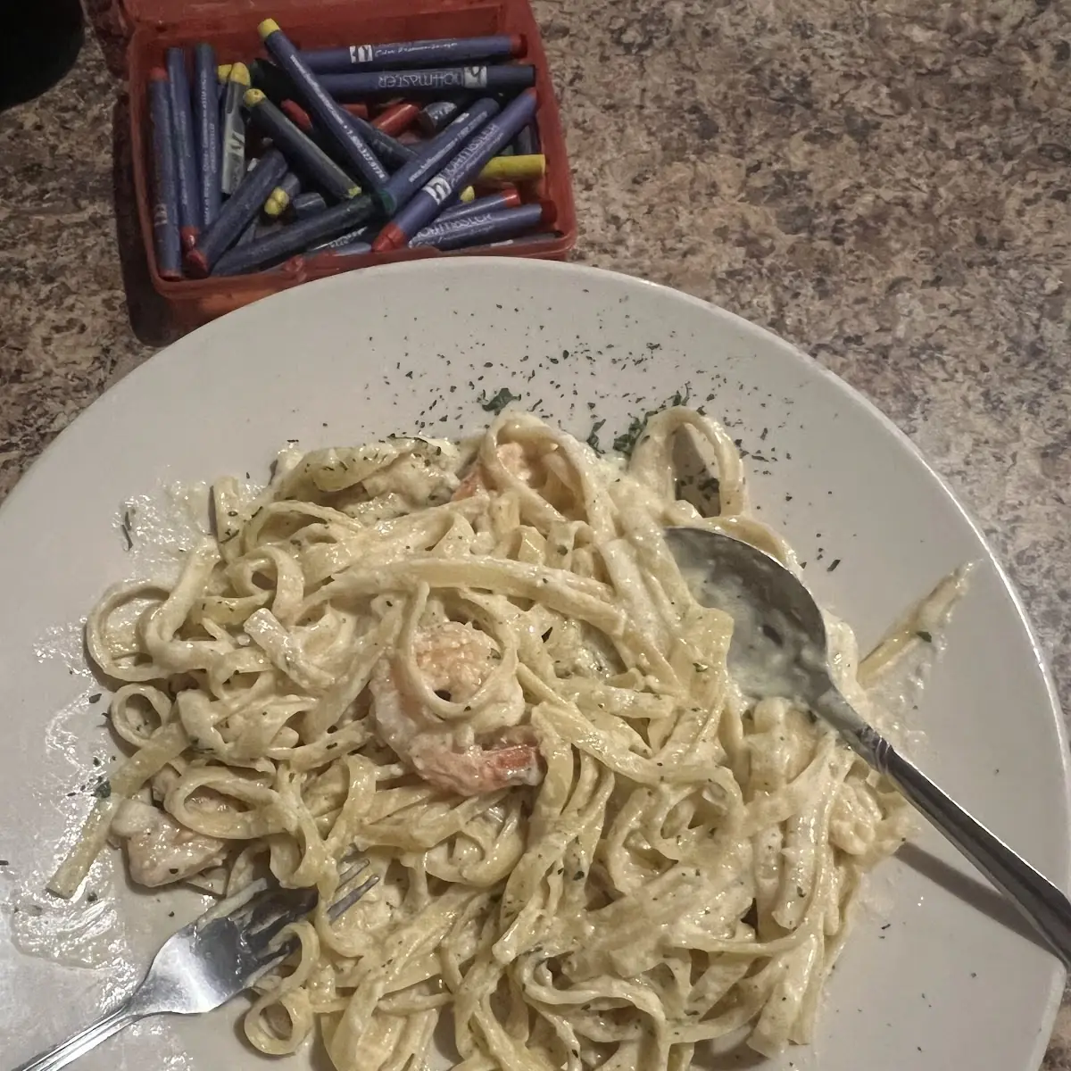 Shrimp Alfredo