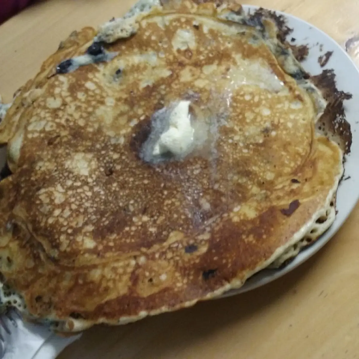 Giant Blueberry Pancake
