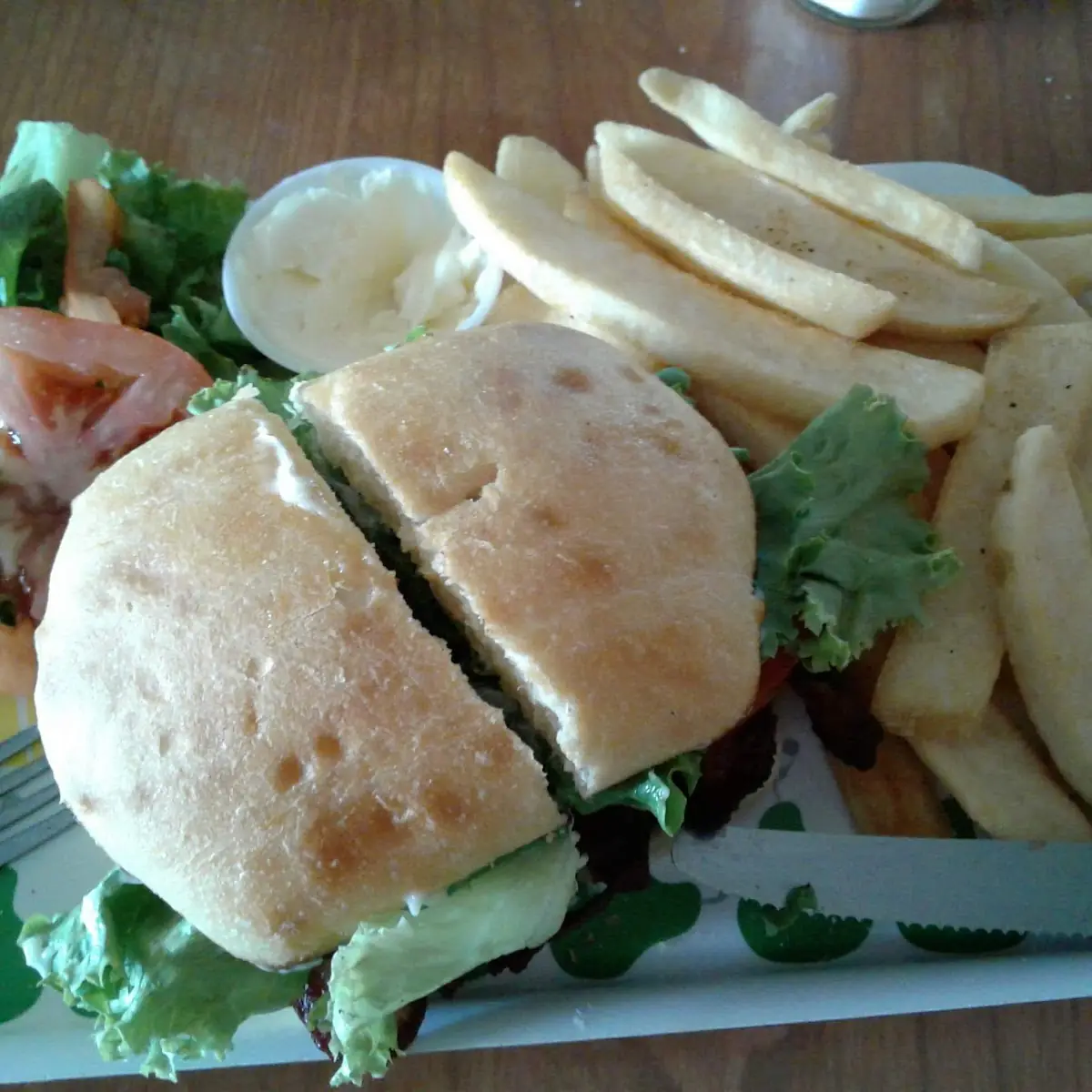 Roast Chicken Sub with French Fries